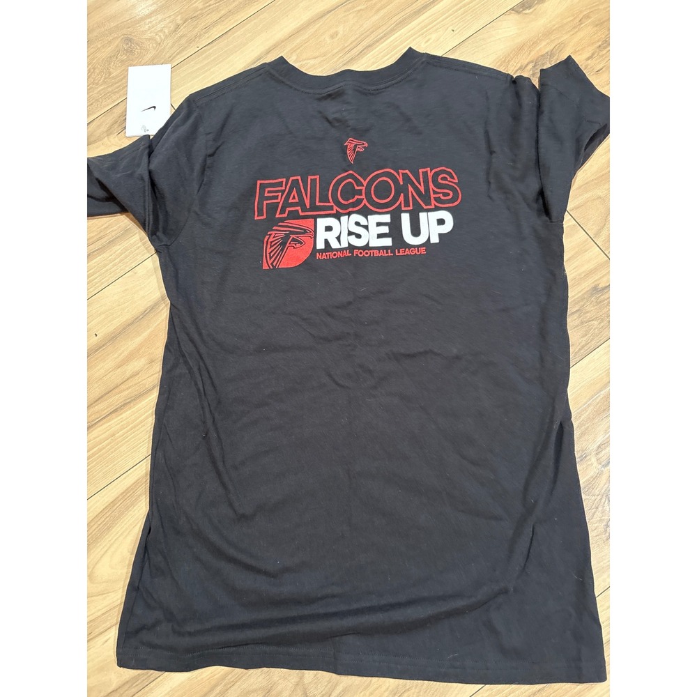 Nike Atlanta Falcons Rise Up NFL Football T Shirt Kids XL Extra Large‎